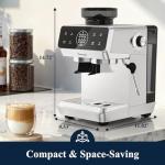 Hausmojo CM1620 Espresso Machine with Grinder