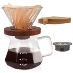 Portable 400ml Pour Over Coffee Maker Set