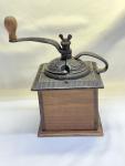 Vintage Hand Cranked Cast Iron Coffee Grinder