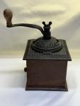 Vintage Hand Cranked Cast Iron Coffee Grinder