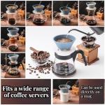 Red Ceramic Reusable Coffee Dripper - Mt. Fuji Design