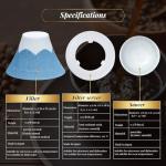 Red Ceramic Reusable Coffee Dripper - Mt. Fuji Design