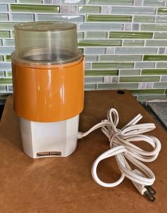 Moulinex Retro Orange Electric Coffee Grinder