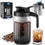 Zulay Cold Brew Coffee Maker with Mason Jar
