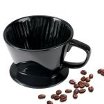 Ceramic Pour Over Coffee Maker with Flat Bottom