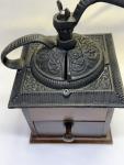 Hand Cranked Vintage Cast Iron Coffee Grinder