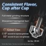 Portable Electric Coffee Grinder - USB Rechargeable