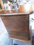 Vintage Wooden Coffee Grinder with Character