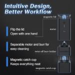 Portable Electric Coffee Grinder - USB Rechargeable