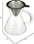 14oz Retro Pour Over Coffee Maker - BPA-Free
