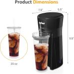 20 Oz Cold Brew Coffee and Tea Maker