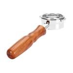 58mm Bottomless Portafilter with Wood Handle