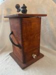 Vintage Wood and Cast Iron Coffee Grinder