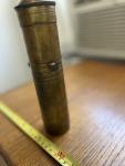 Vintage Brass Coffee Grinder from the 19th Century
