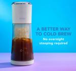 Indigo Cold Brew Coffee Maker – 10 Min, 13oz