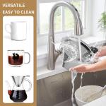 Double Layer Stainless Steel Pour Over Coffee Dripper