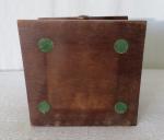 Vintage Blue and White Hand Crank Coffee Grinder