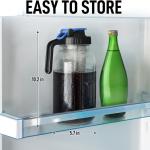 Zulay Cold Brew Coffee Maker with Mason Jar