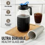 Zulay Cold Brew Coffee Maker with Mason Jar