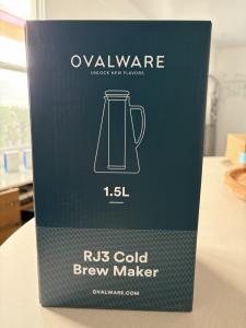 Ovalware RJ3 Cold Brew Coffee Maker 1.5L