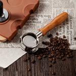 58mm Wooden Naked Portafilter for La Marzocco