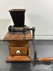Vintage Wheat Grain Grinder Mill c1900