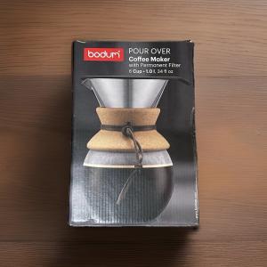 Bodum Pour Over Coffee Maker with Permanent Filter