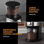 Ollygrin Electric Burr Coffee Grinder with 30 Settings