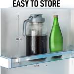 Zulay Cold Brew Coffee Maker with Mason Jar