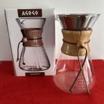 AGOGO Pour Over Coffee Maker with Stainless Filter