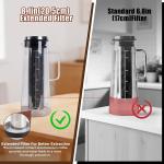 Carrottimes 48oz Cold Brew Coffee Maker with Handle