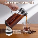 Carrottimes 48oz Cold Brew Coffee Maker with Handle