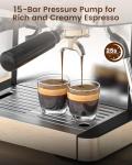 Coffee Espresso Machine with Grinder and Frother