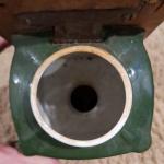 Vintage Cast Iron Wall-Mount Hand Crank Coffee Grinder