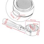 58mm Bottomless Portafilter for E61 Machines