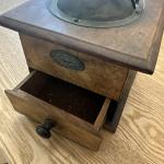 Vintage Peugeot Brothers Wooden Coffee Grinder