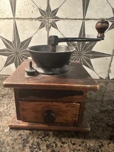 Vintage Cast Iron Dovetail Coffee Grinder