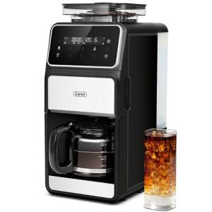 Gevi 10-Cup Coffee Maker with Built-in Grinder