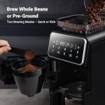 Gevi 10-Cup Coffee Maker with Built-in Grinder
