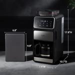 Gevi 10-Cup Coffee Maker with Built-in Grinder