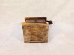 Vintage Wood and Iron Coffee Grinder Mill