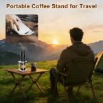 Foldable Coffee Stand Portable Aluminum Dripper Stand for Espresso & Pour Over