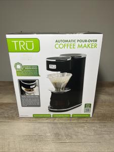 TRU Automatic Pour Over Coffee Maker with Digital Controls