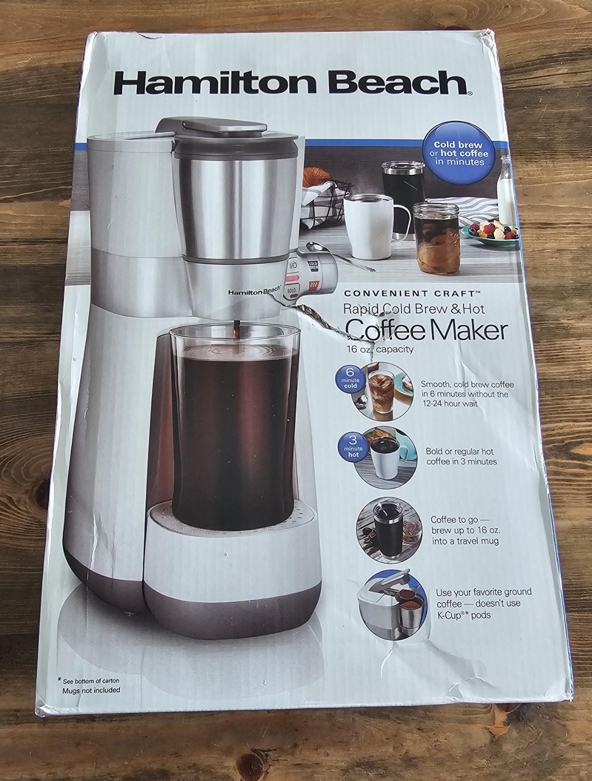 Hamilton Beach Cold Brew Coffee Maker