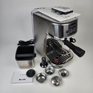 Breville Bambino Plus Espresso Machine in Stainless Steel