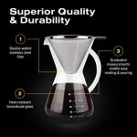 Bean Envy Pour Over Coffee Maker - Glass Design