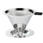 Double Mesh Pour Over Coffee Dripper Filter