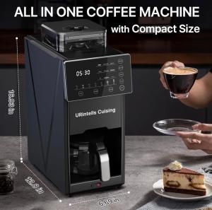 URintells Programmable Coffee Maker with Grinder