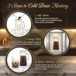 BrewMOO Airtight Cold Brew Coffee Maker Pitcher