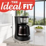 Gourmia 12-Cup One-Touch Drip Coffee Maker